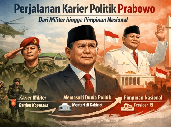 Perjalanan Karier Politik Prabowo: Dari Militer hingga Pimpinan Nasional